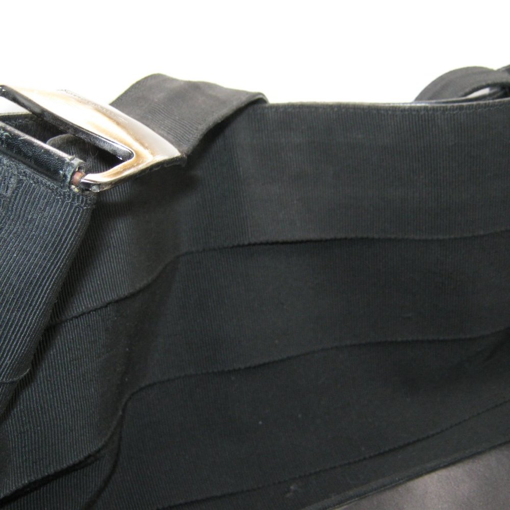 Ferragamo Tiered Vala Black Tote - Picture 3 of 8